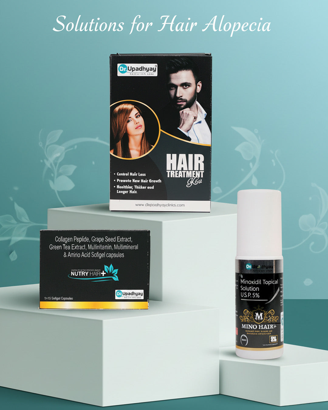 Hair Treatment Kit + Nutry Hair + Mino Hair 5%